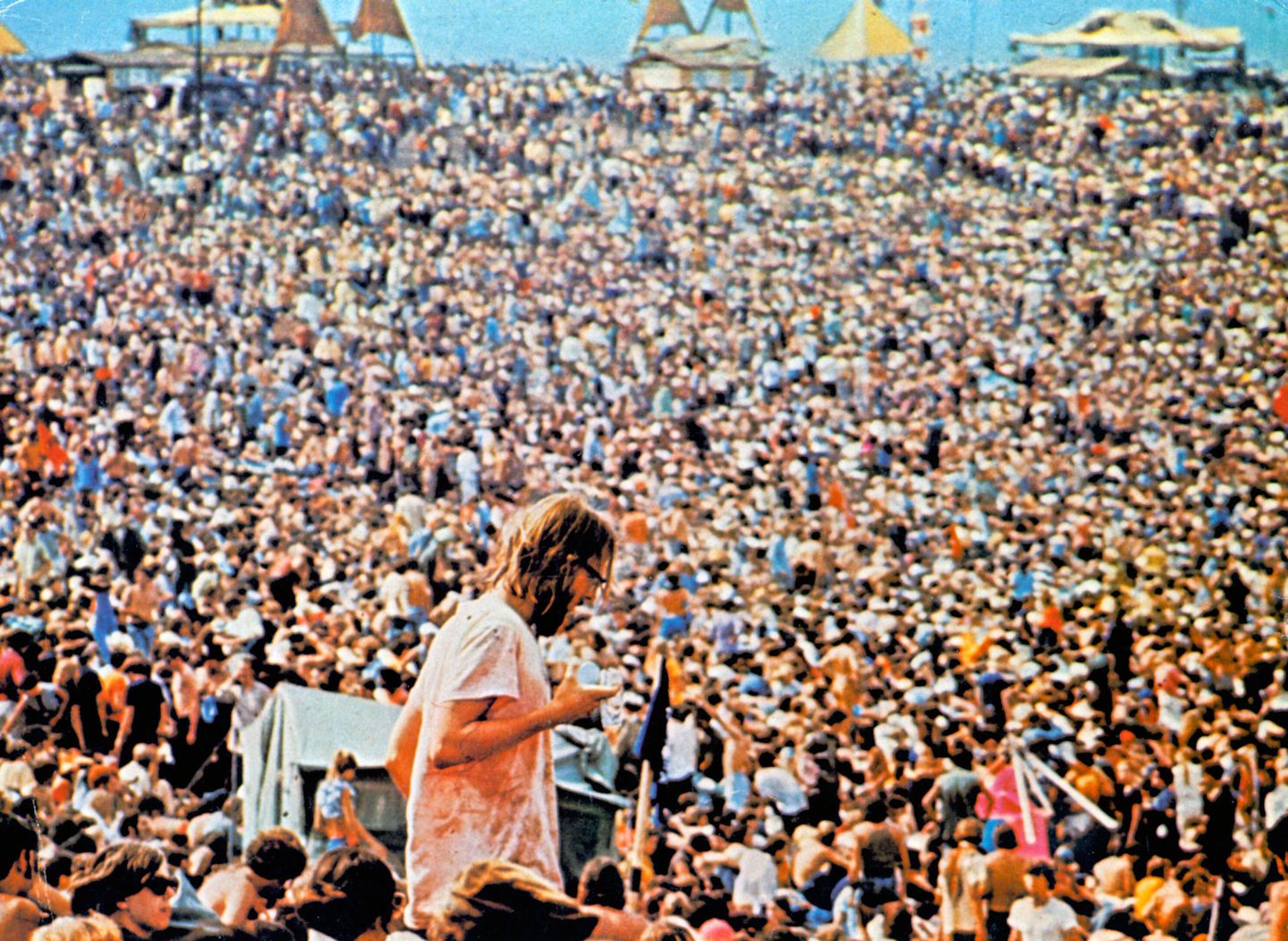 Kaader dokumentaalfilmist «Woodstock»