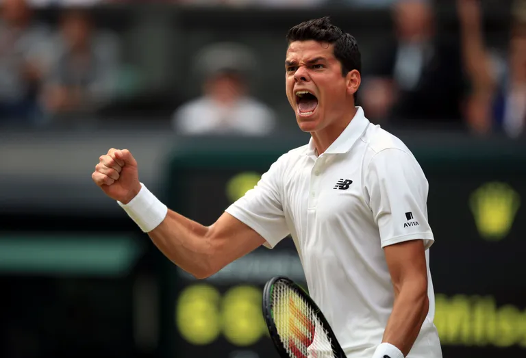 Milos Raonic. Foto: Scanpix