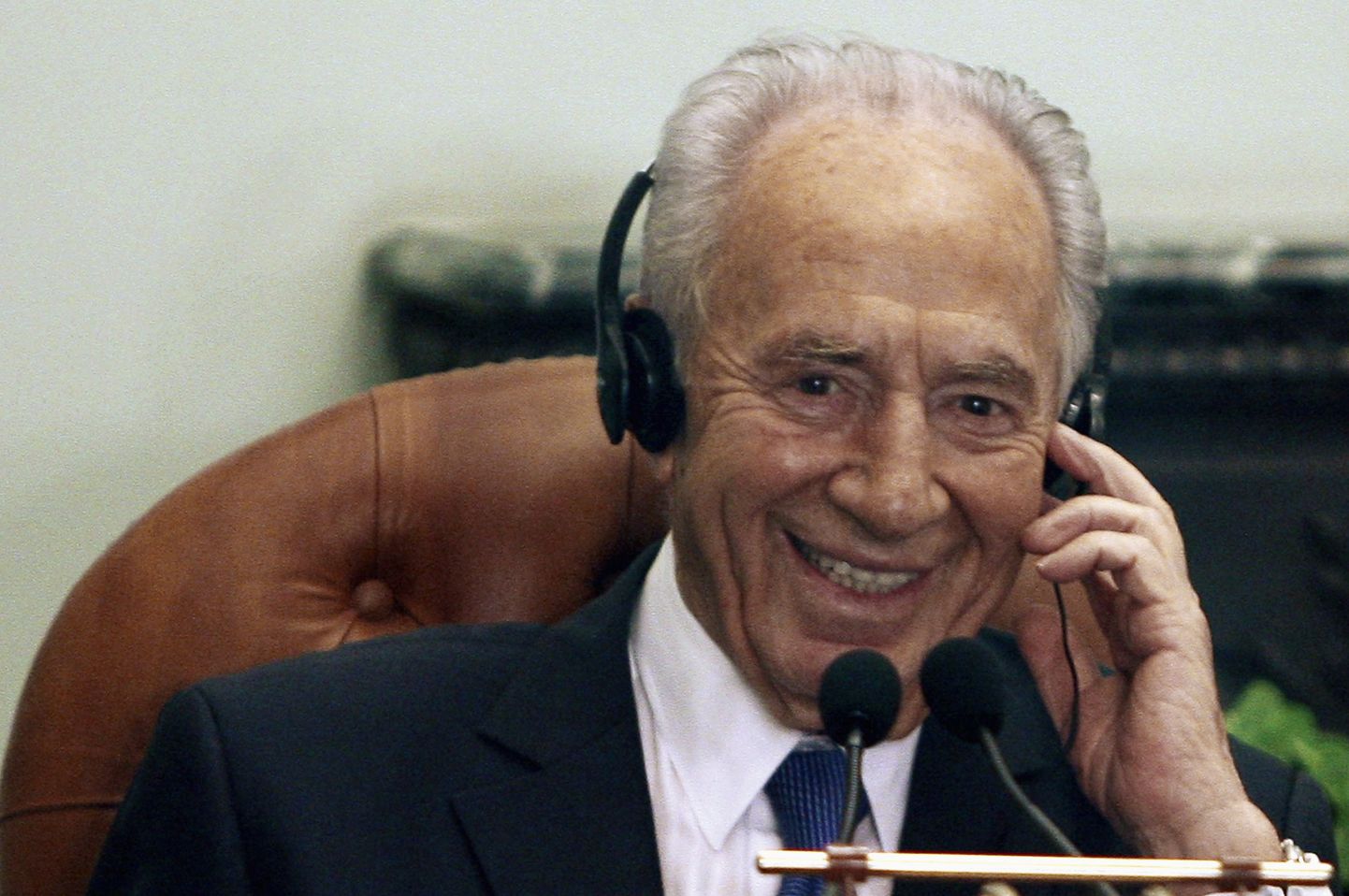Iisraeli president Shimon Peres