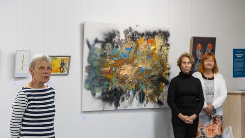 GALERII ⟩ Näitusesaalis ootavad vaatajaid Viljandi kunstnike jäädvustatud hetked