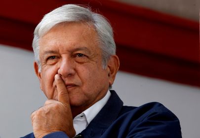 Mehhiko president Andrés Manuel López Obrador.