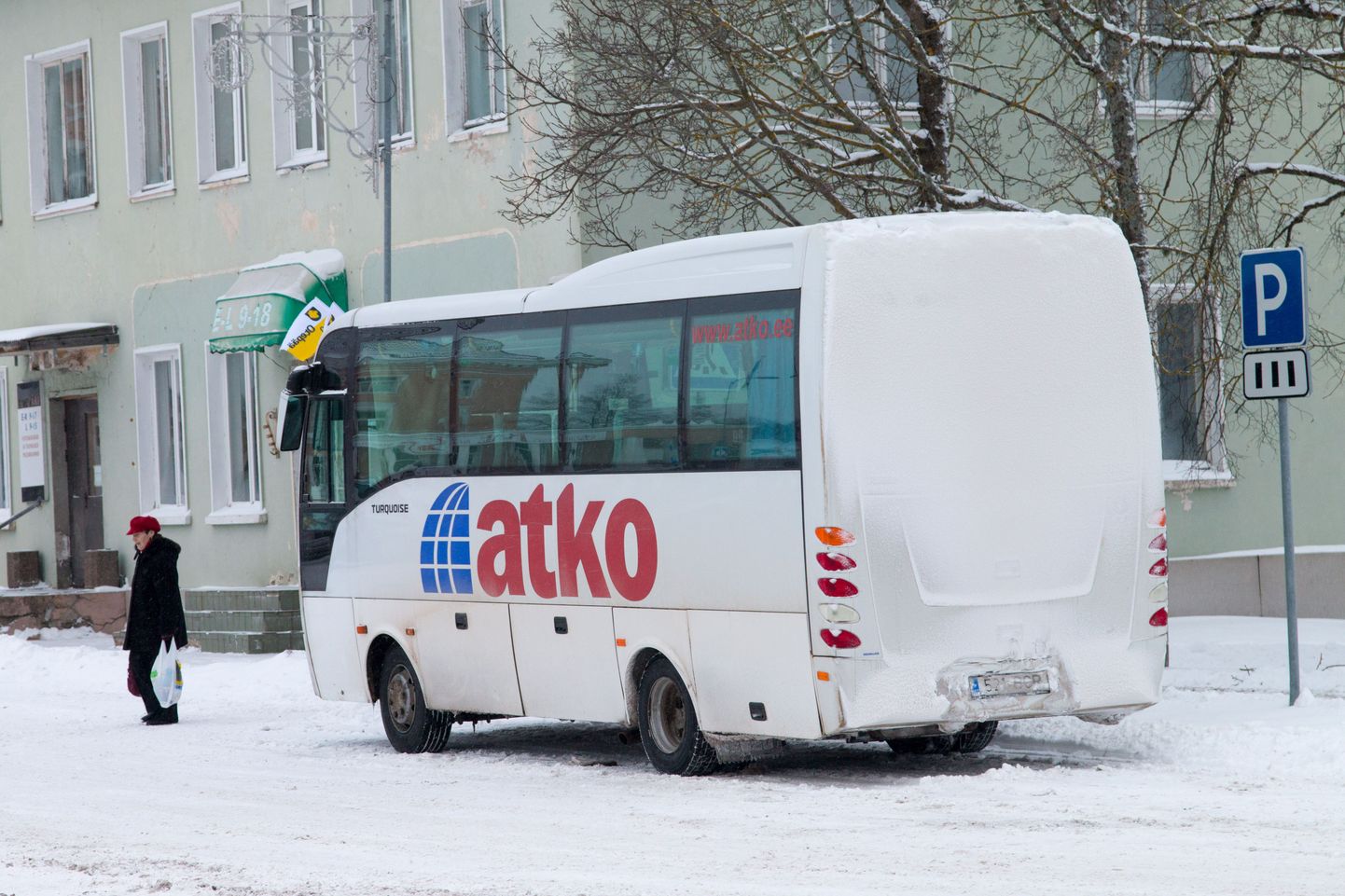 Atko buss Otepääl. Pilt on tehtud eelmisel aastal.