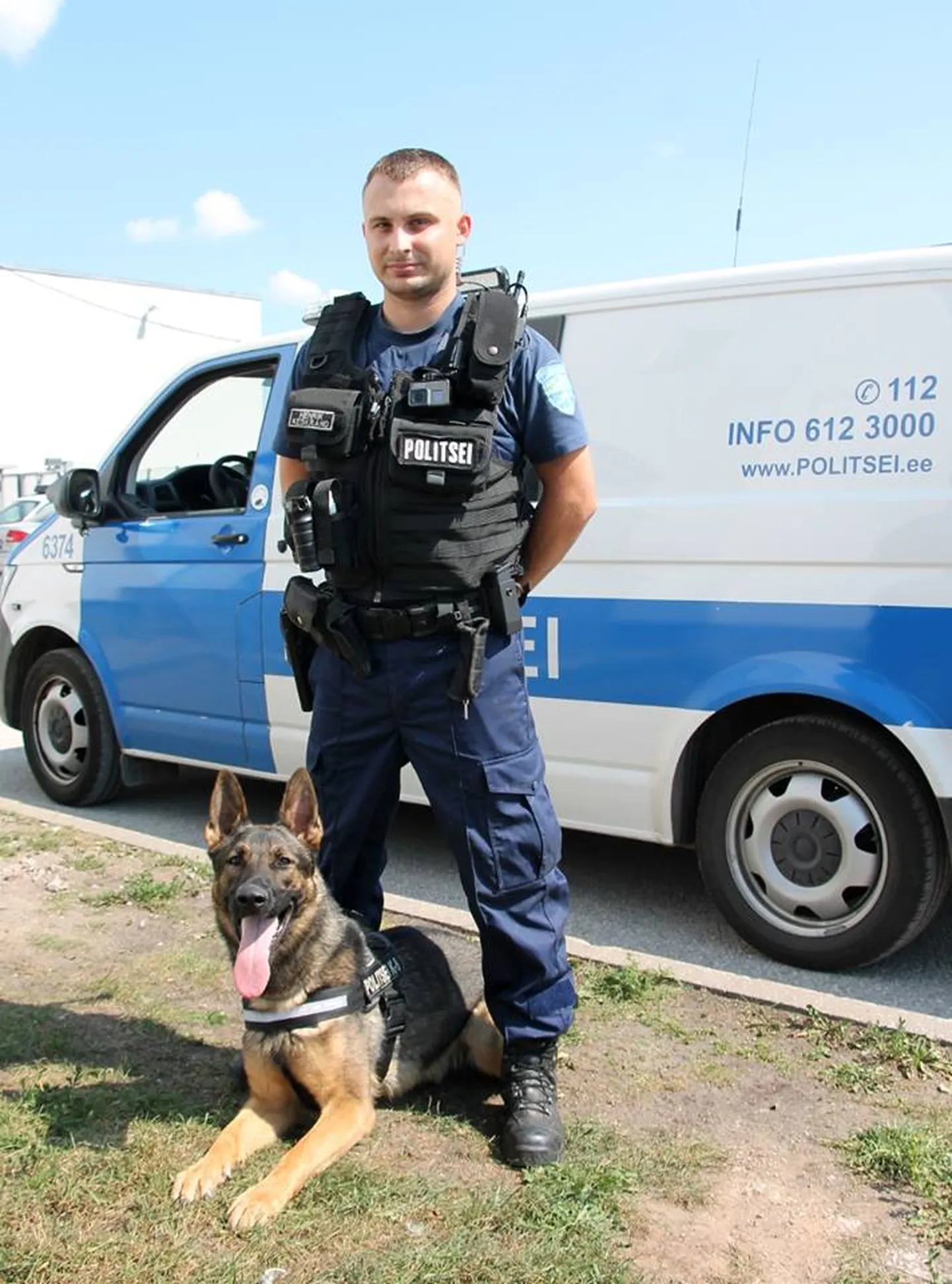 Patrullpolitseinik Henrik enda uue partneri Jerryga.
