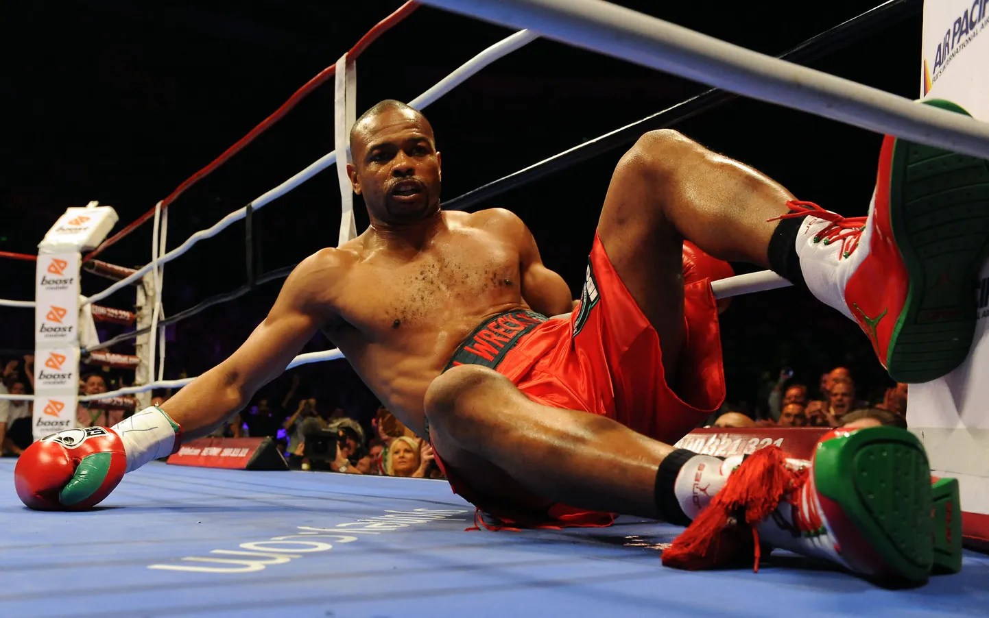 Roy Jones Juunior kehastus poksikotiks
