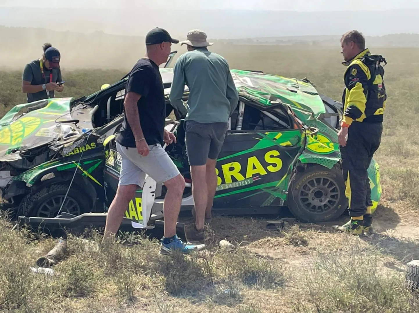 Rai Tejveer keeras auto üle katuse.