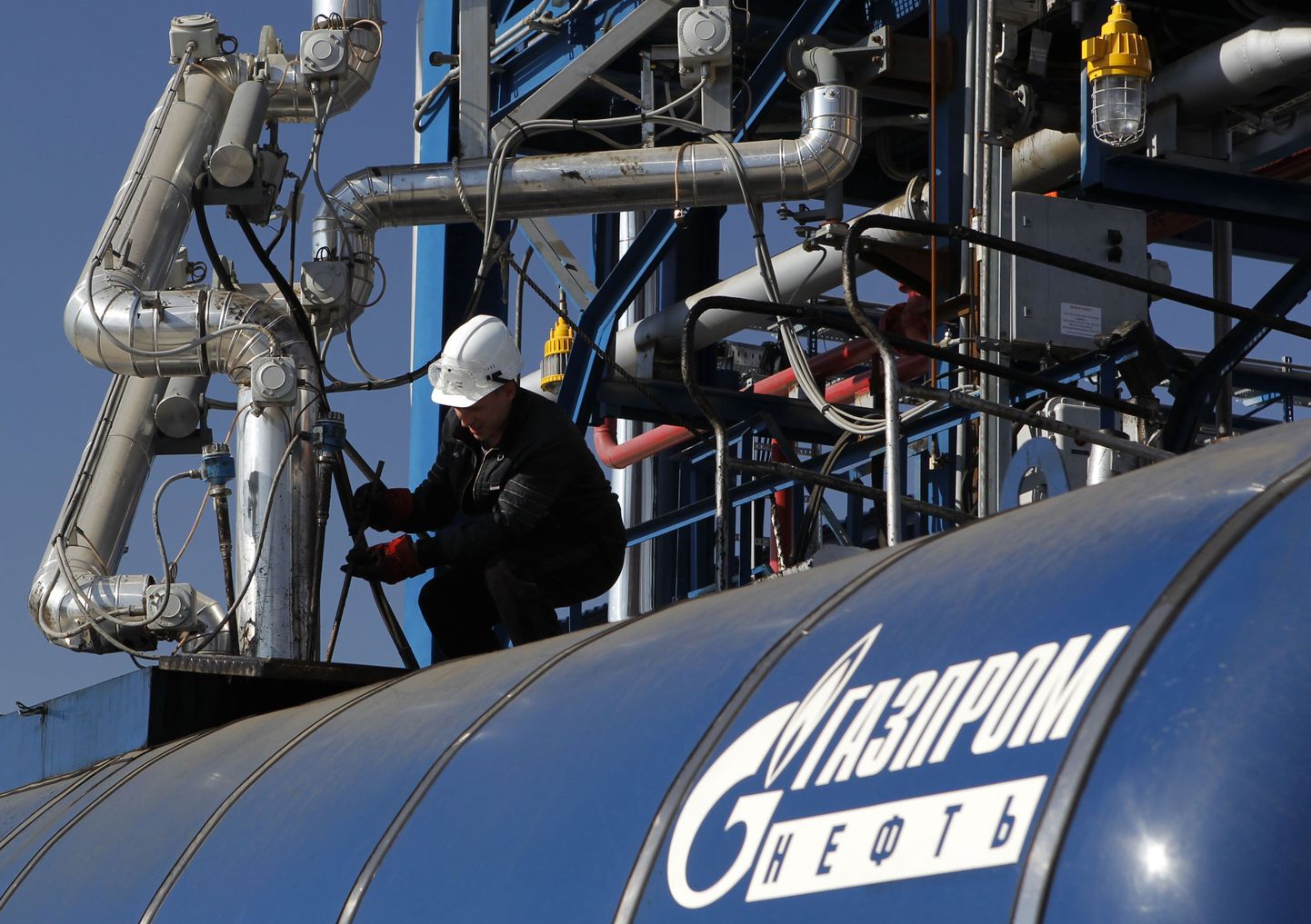 Gazprom Nefti naftatööstus.