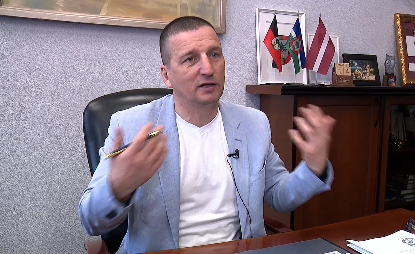 Jēkabpils mērs Raivis Ragainis (LZP)