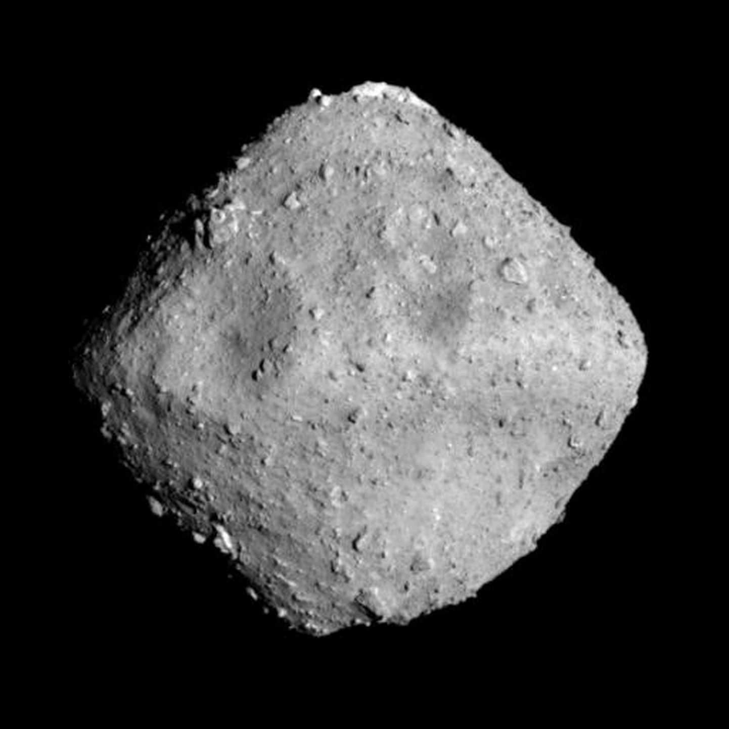 Asteroid Ryugu, millele plaanib maanduda Jaapani Kosmoseagentuuri aparaat Hayabusa-2.