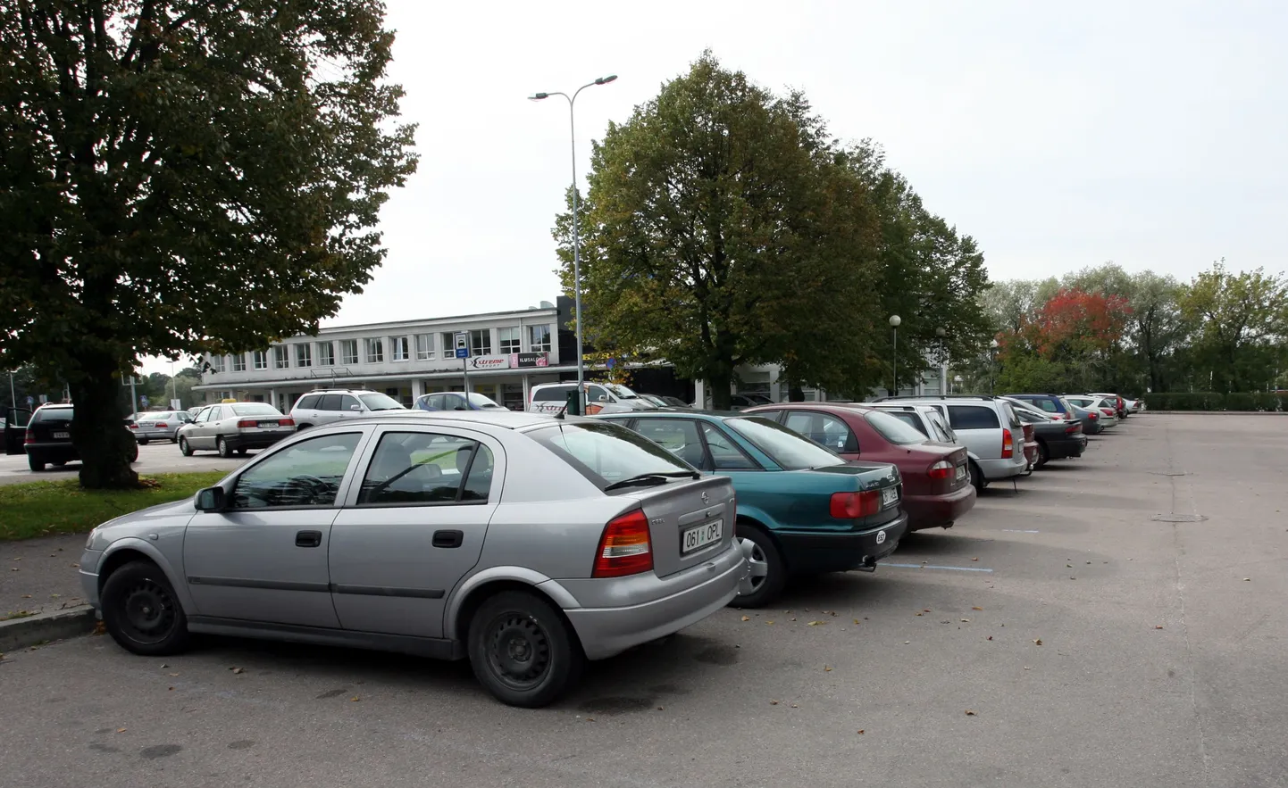 Pirita P&R parkla.
