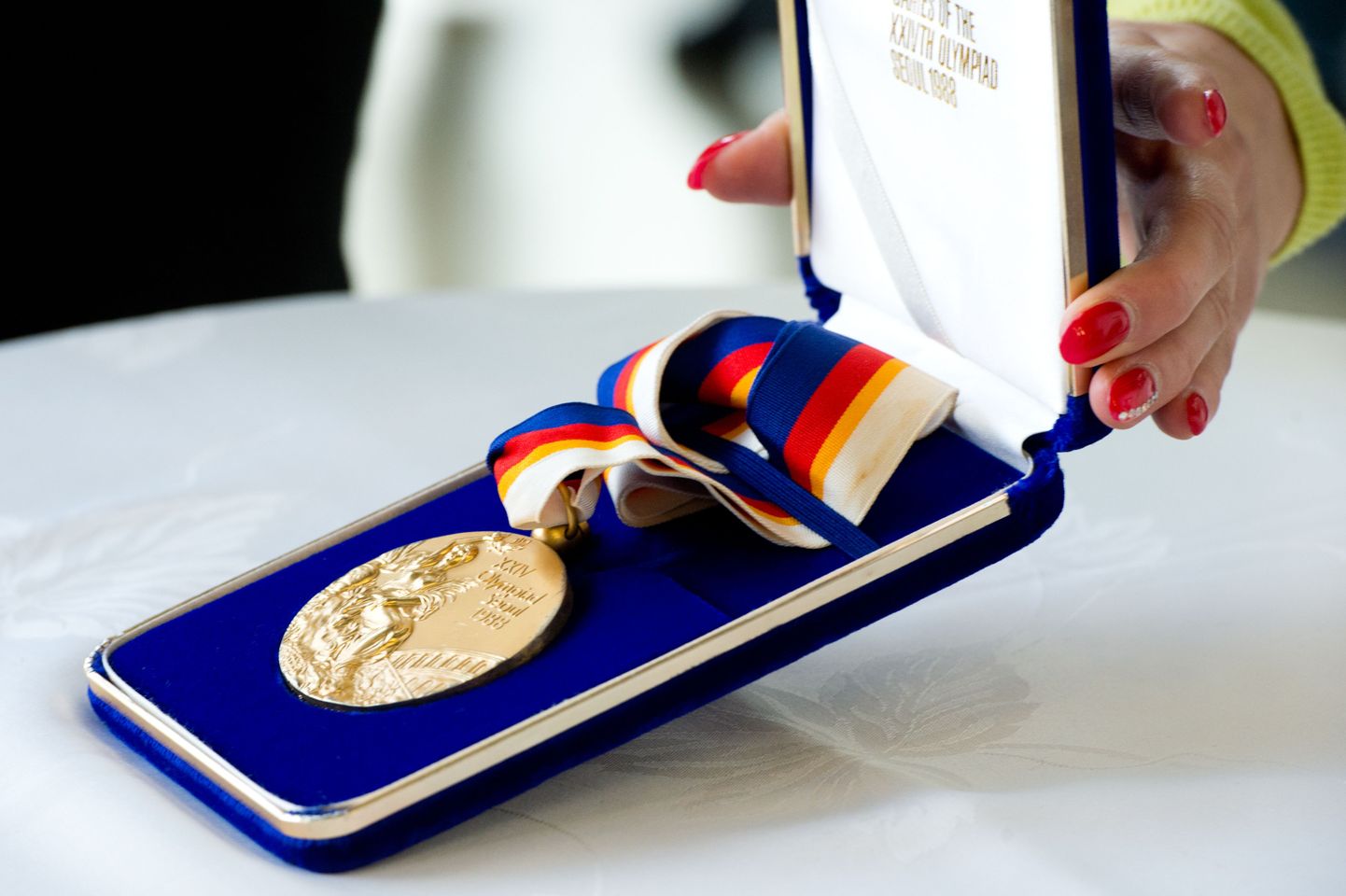 Сеульская золотая медаль Эрики Салумяэ.