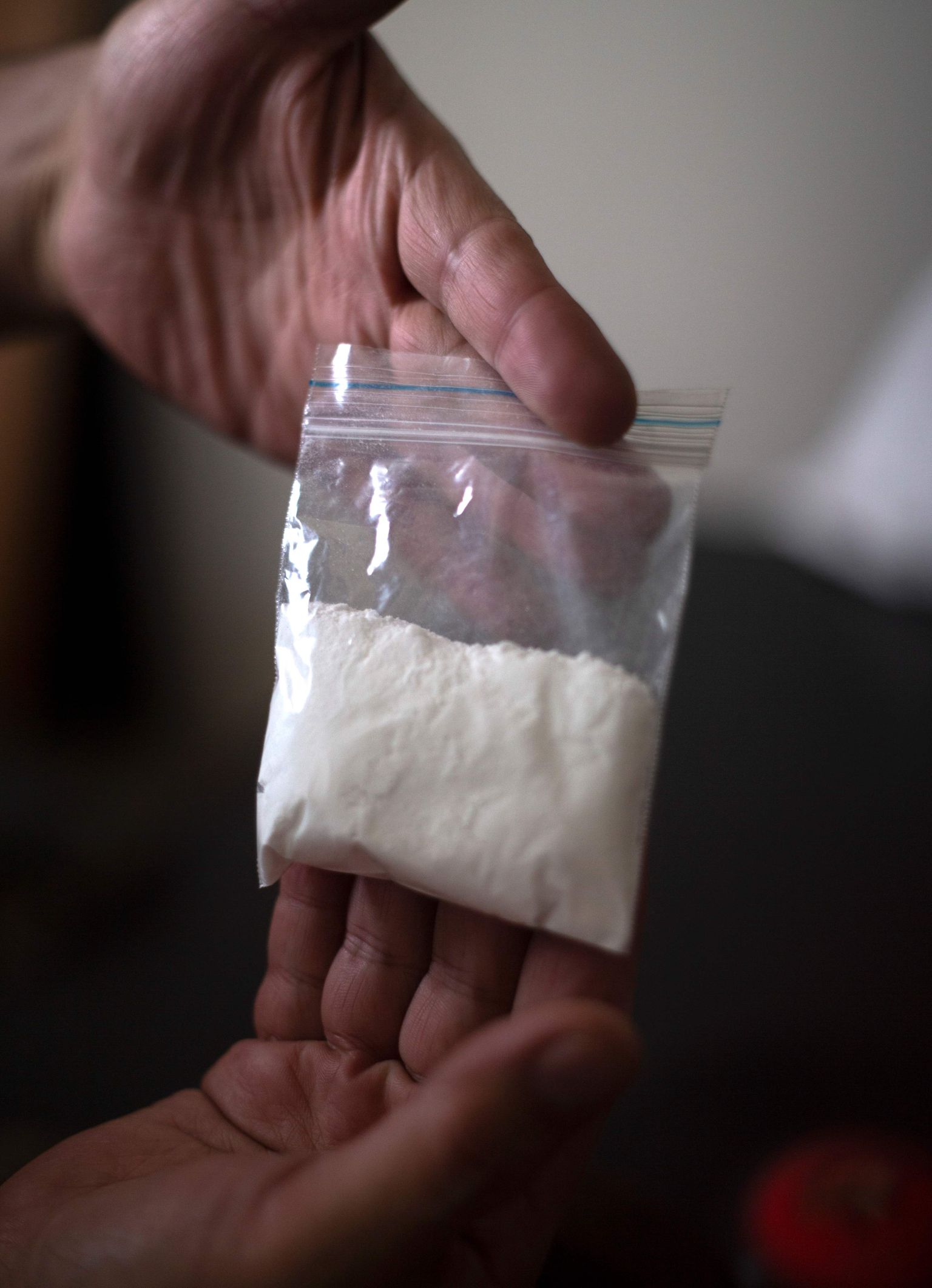 Kilekott kokaiiniga Colombias Bogotas 29. jaanuar 2020.