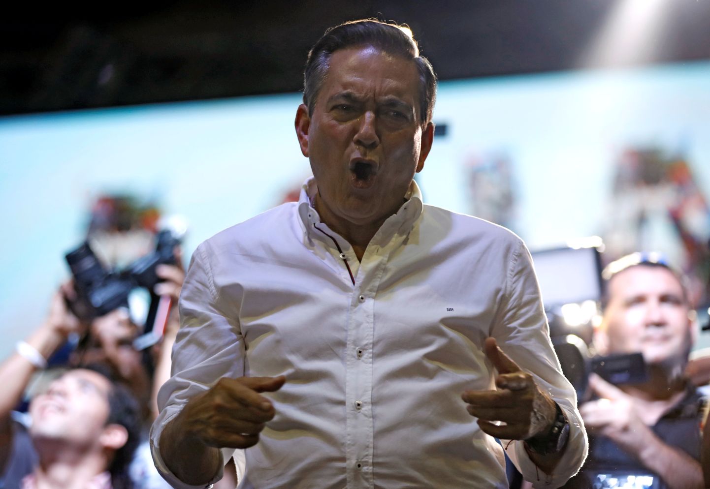 Panama presidendivalimised võitnud Laurentino Cortizo.