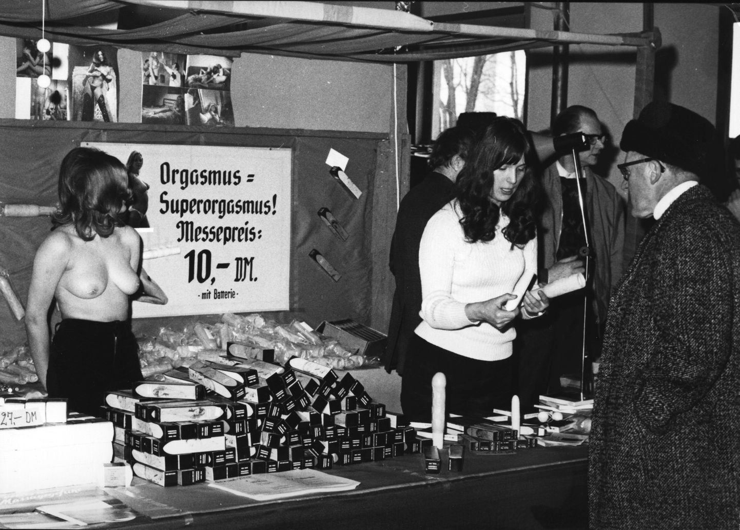 Berliini seksimess 1971. Superorgasm vaid 10 marka.