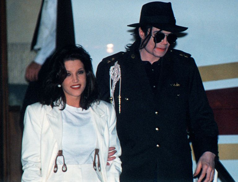 Michael Jackson ja ta naine Lisa-Marie Presley 2009. aastal