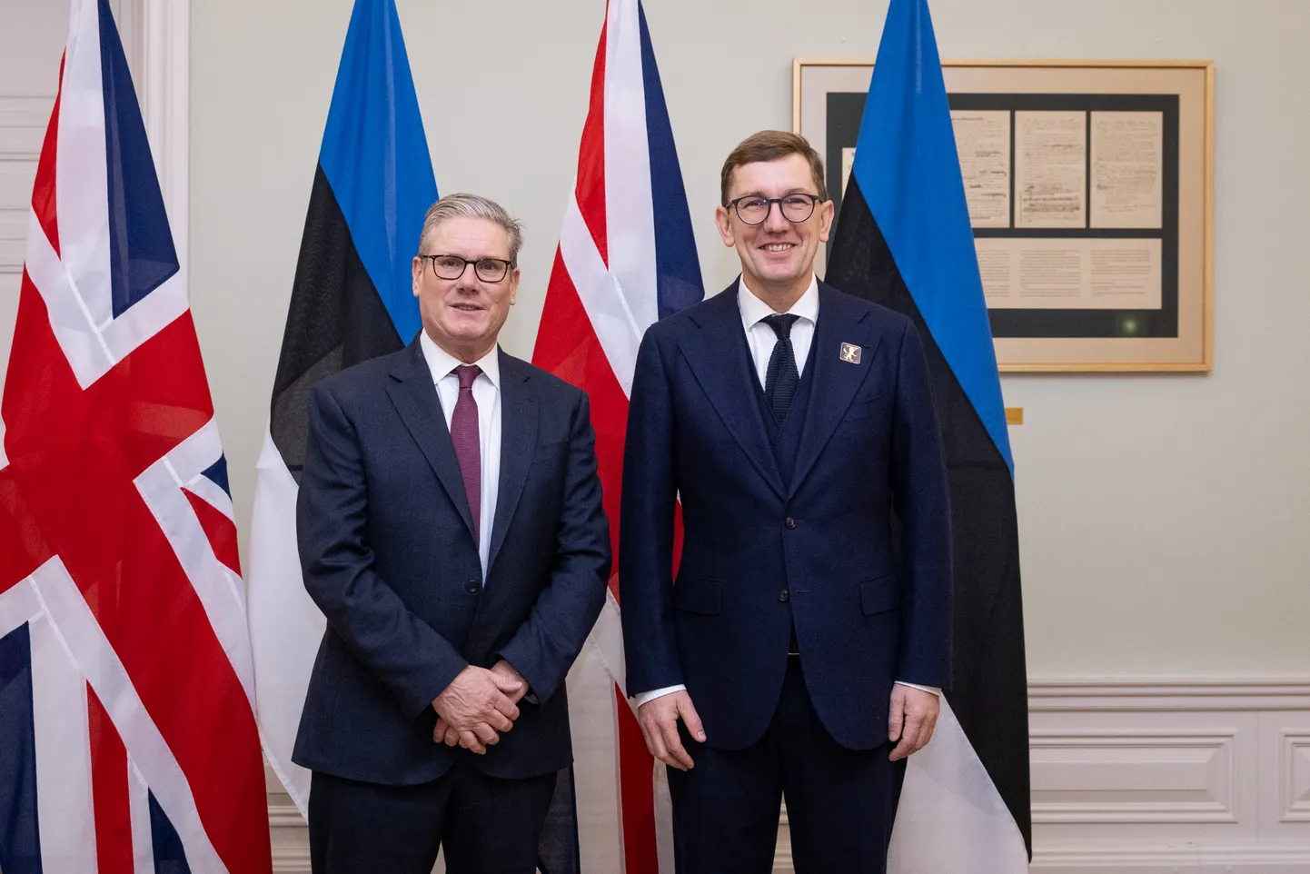 Kristen Michal ja Keir Starmer
