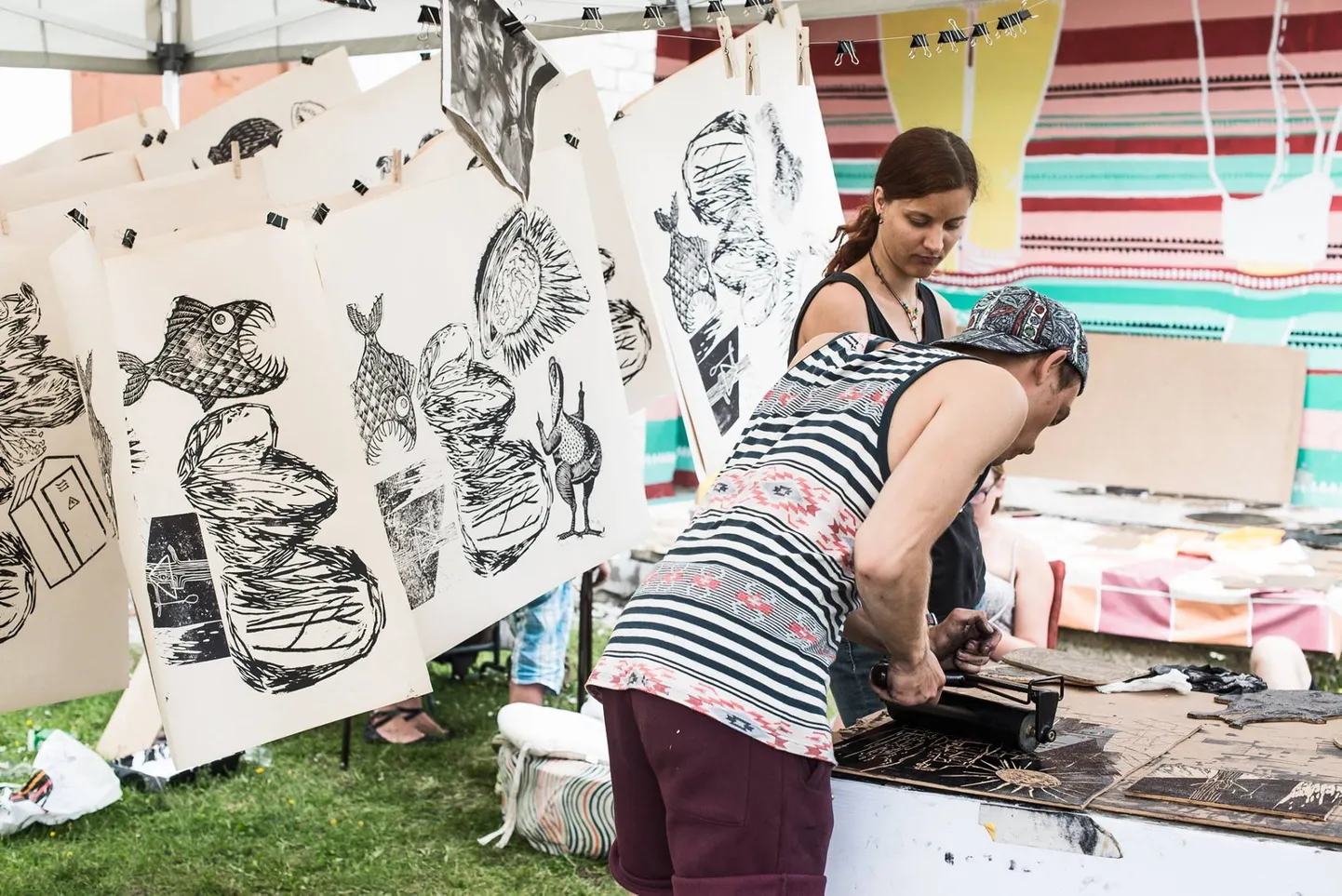 Katlamaja Art Fest / Printmaking In 2015