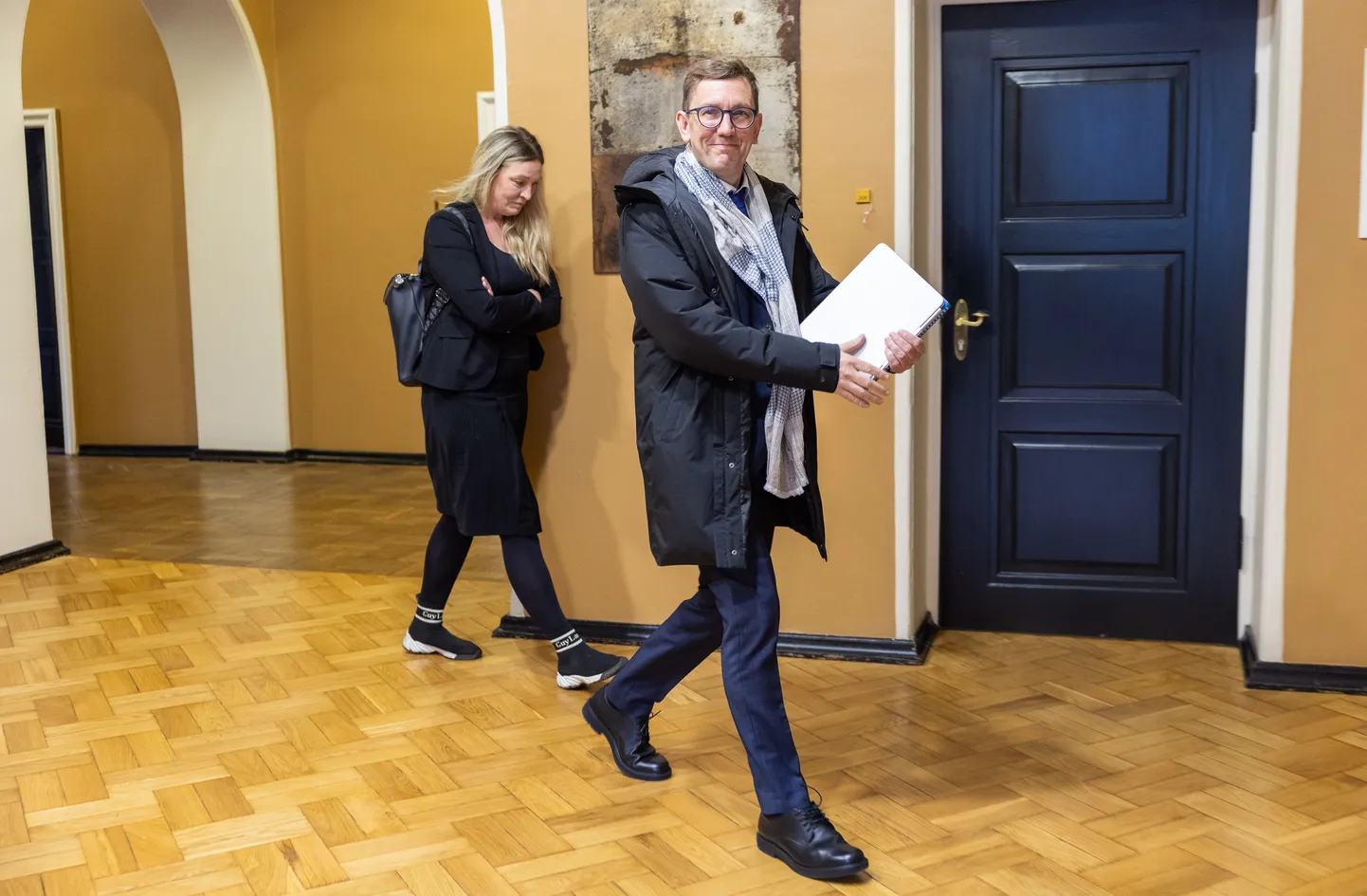 Peaminister Kristen Michal (reform) liigub nüüd ilma sotsideta edasi.