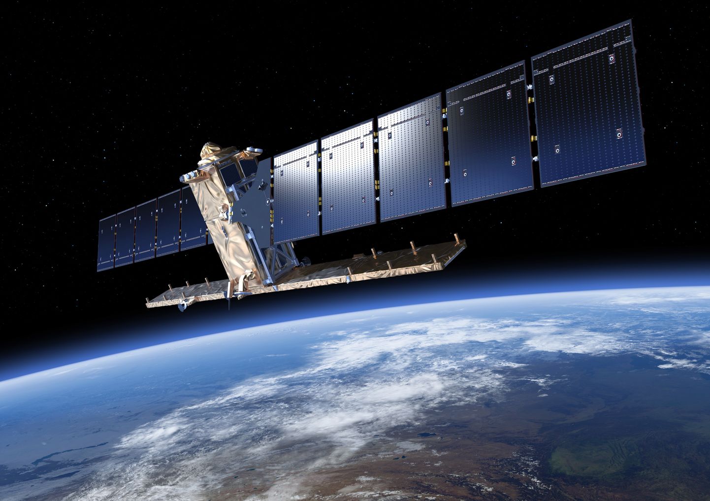 Copernicuse prognoosid põhinevad satelliidiandetel. Pildil Copernicuse Sentinel-1B satelliit.