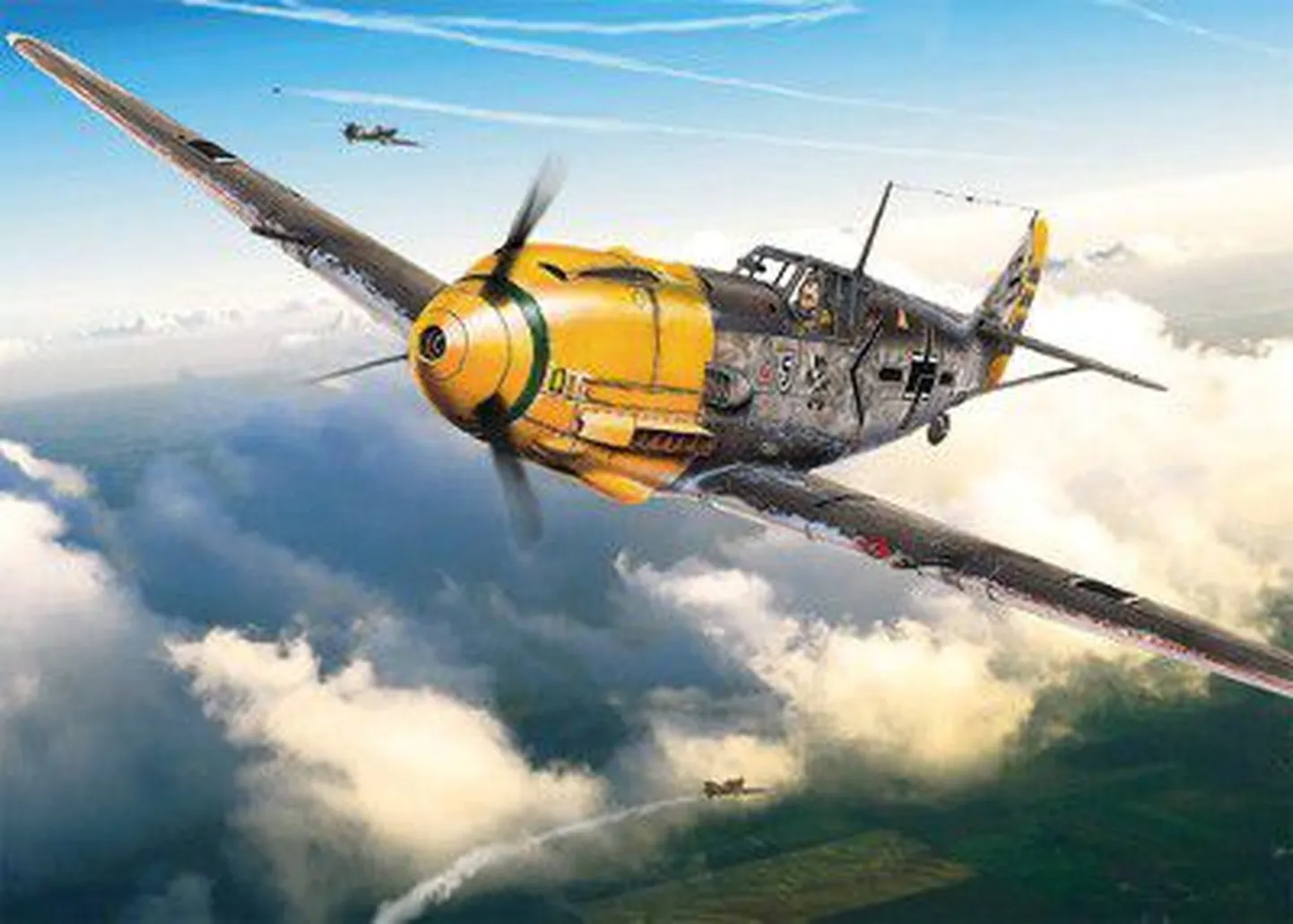 Истребитель Messerschmitt Bf 109.