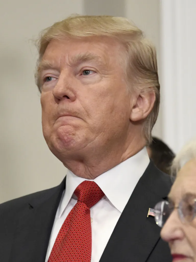 USA president Donald Trump.