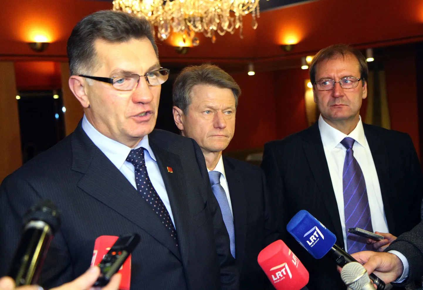 Algirdas Butkevičius, Rolandas Paksas ja Viktor Uspaskich sügisel.