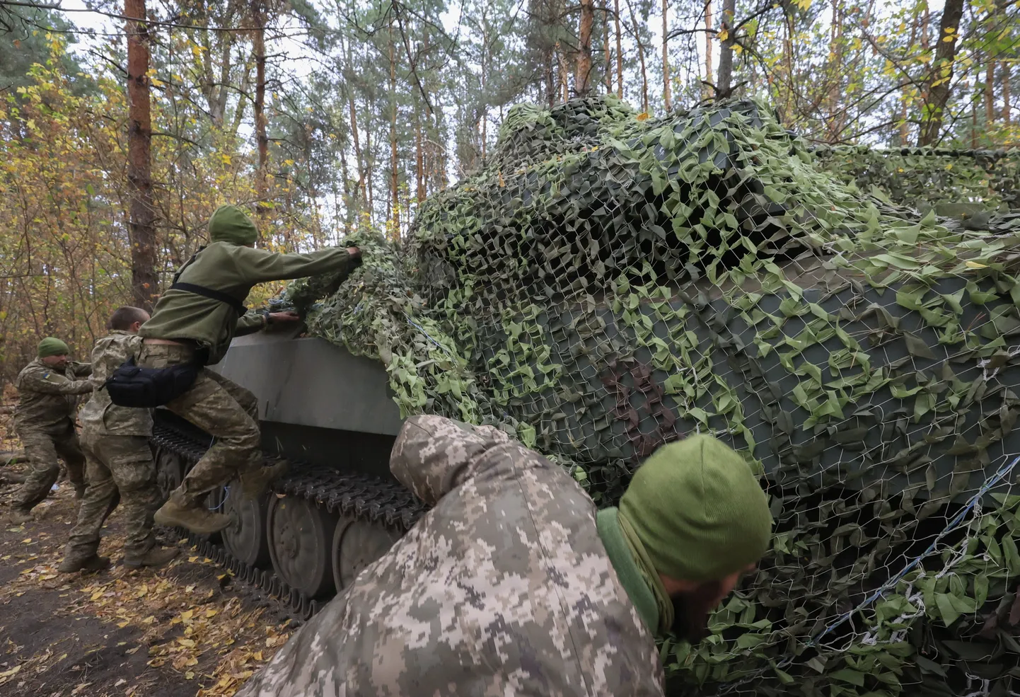Sõjamasin Ukraina idarindel.