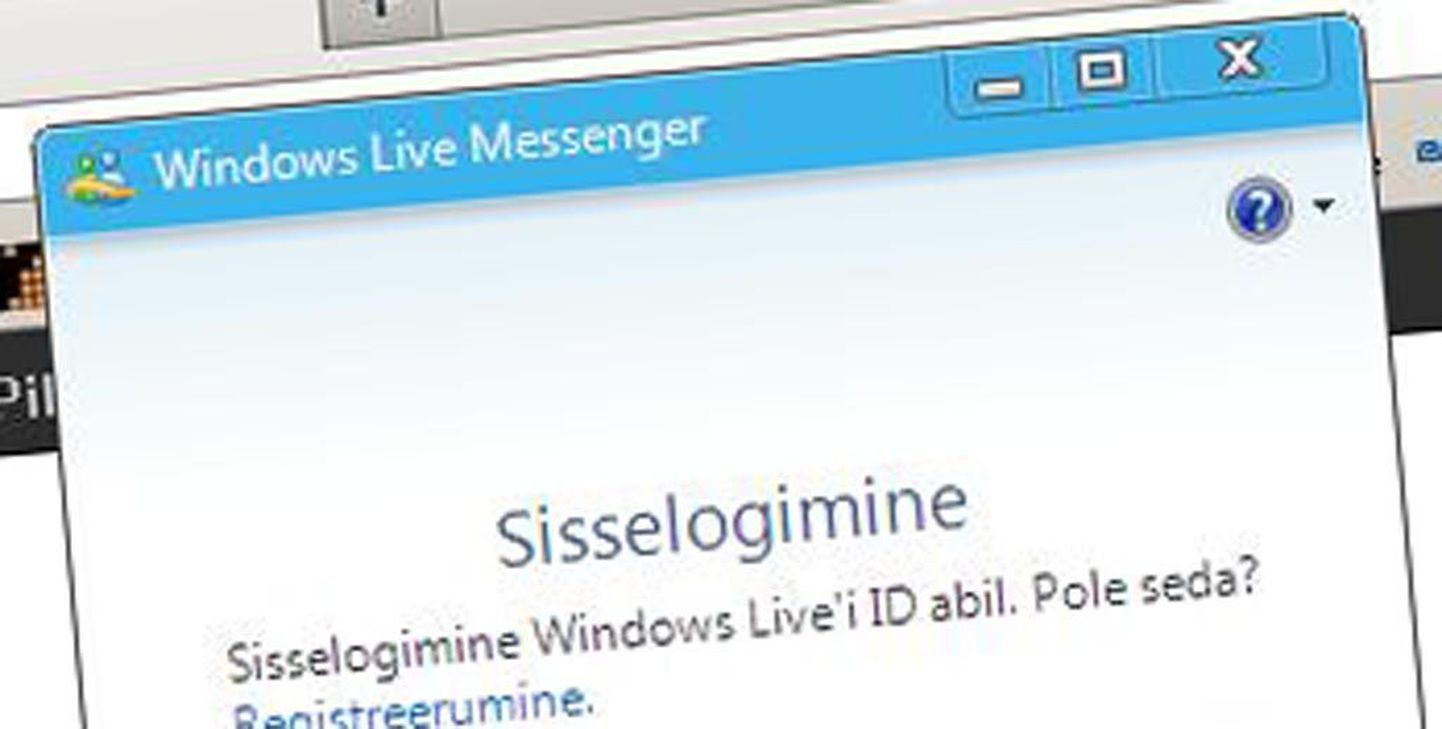 Windows Live Messengeris levib massiliselt mitmesugust pahvara.