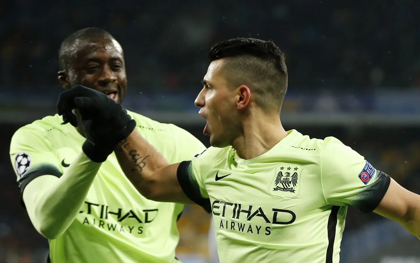 Yaya Toure ja Sergio Agüero said mõlemad jala valgeks.