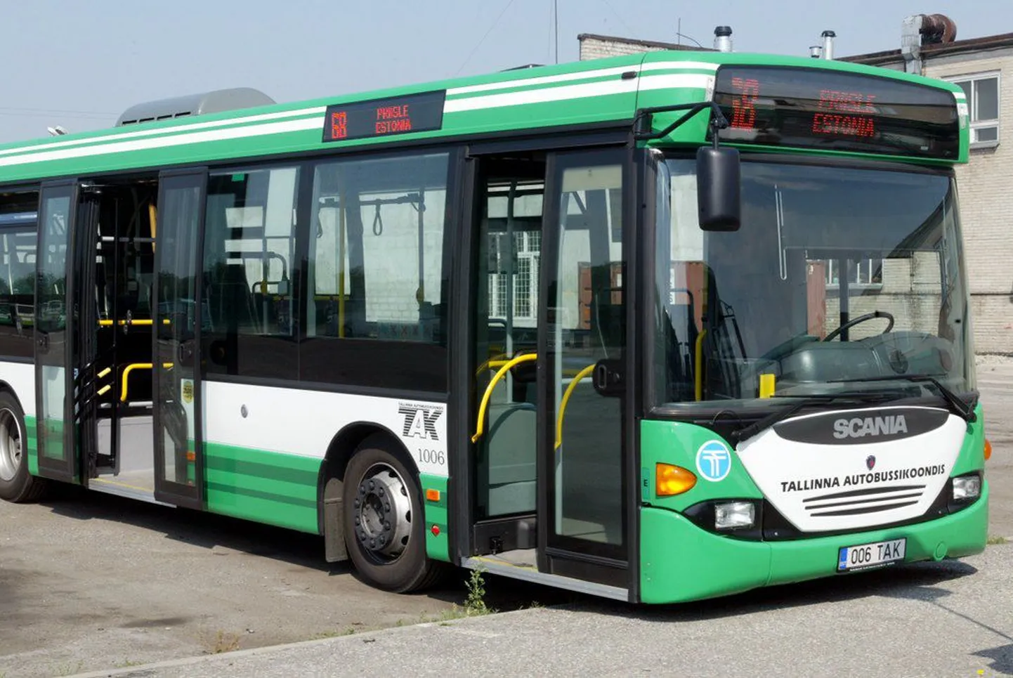Автобус Таллиннского автобусного объединения.