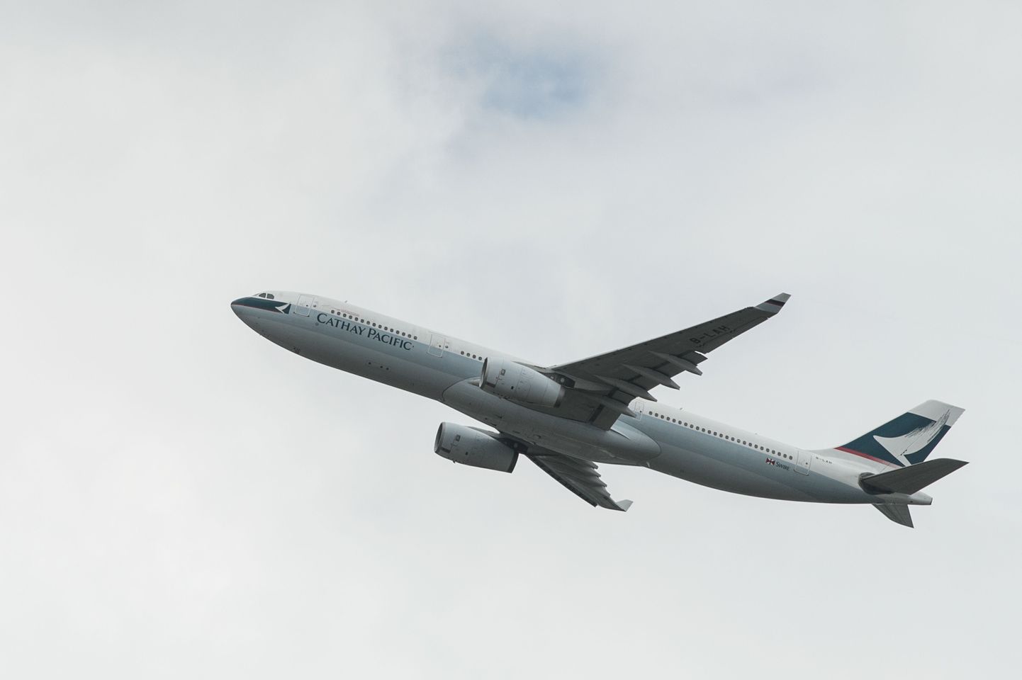 Cathay Pacific lennuk.