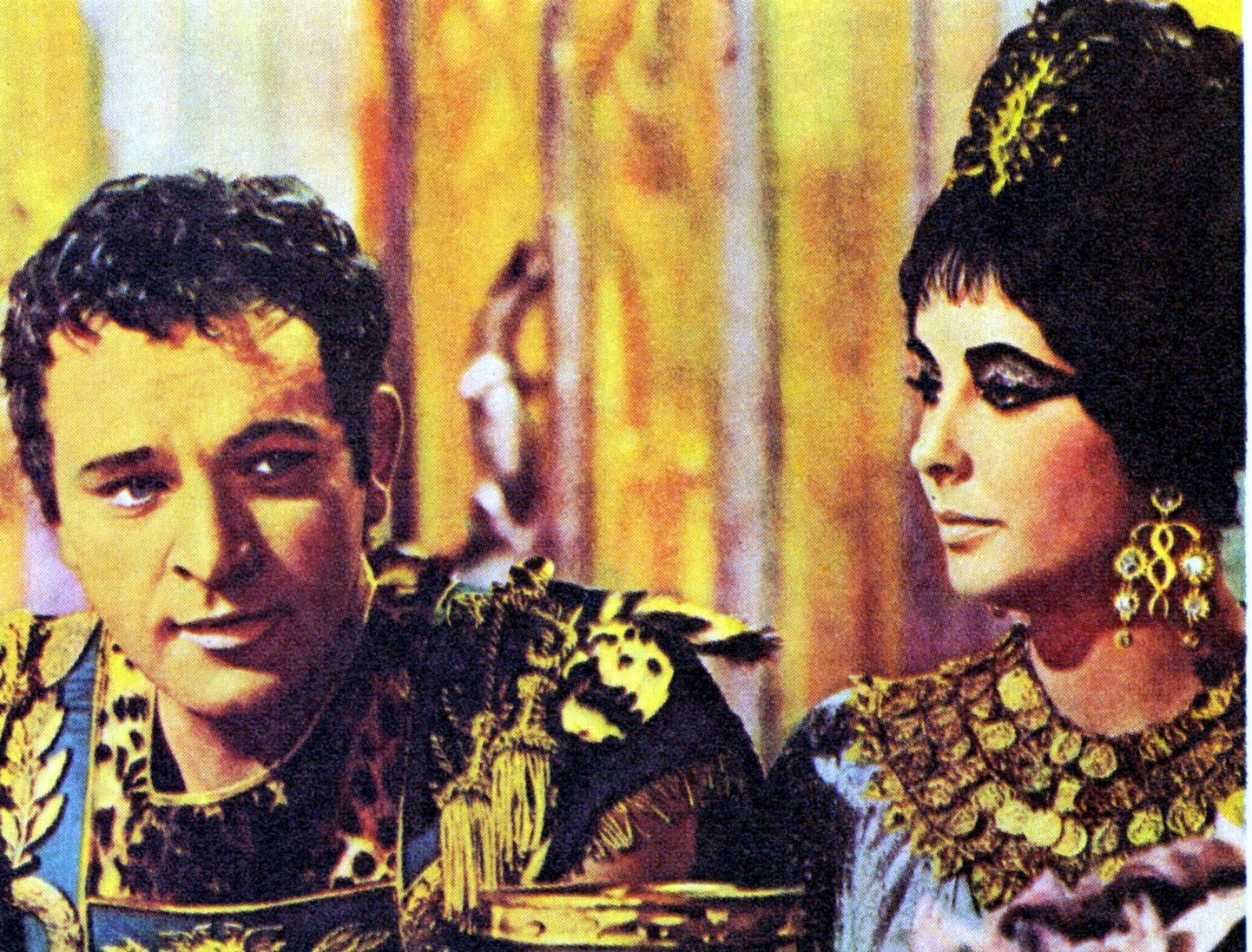 Richard Burton ja Elizabeth Taylor filmis Cleopatra