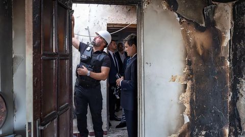 Rumānijas prezidents apstiprina, ka Galacā trāpīja Krievijas drons
