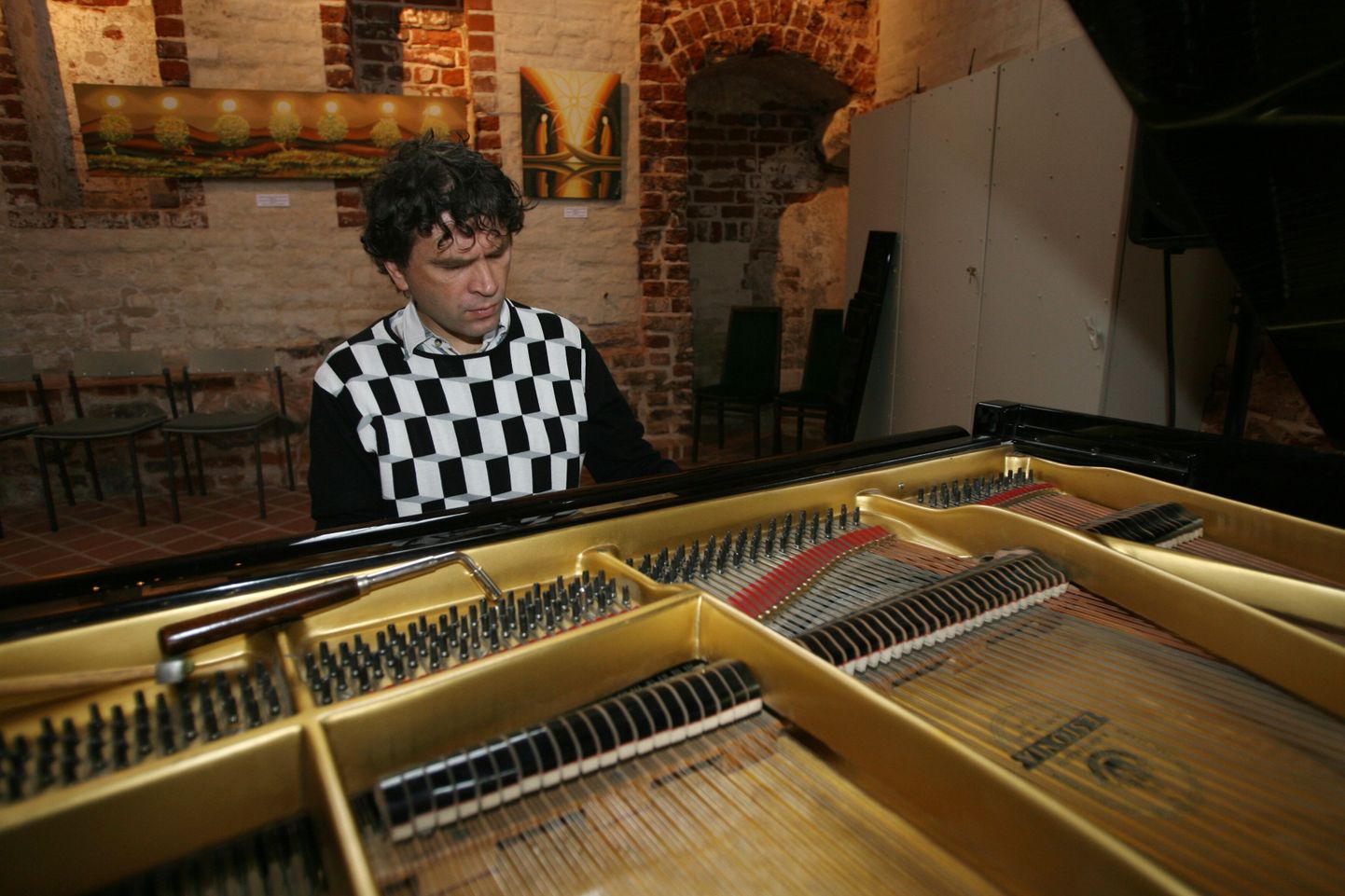 Pianist Tanel Joamets.
