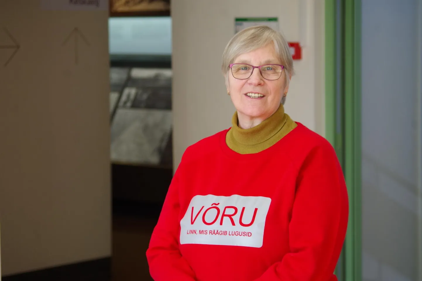 Võru jutuvestja Silvi Jansons.