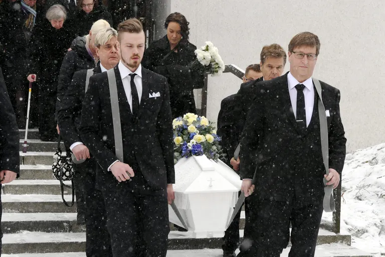 Matti Nykänen matused.