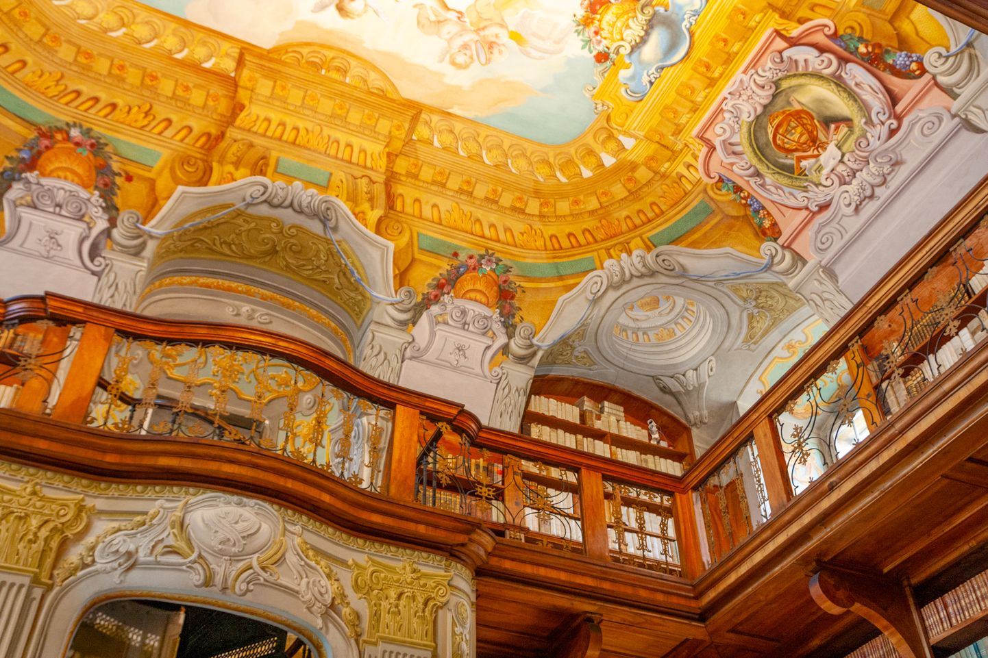 Melki kloostri raamatukogu Austrias.