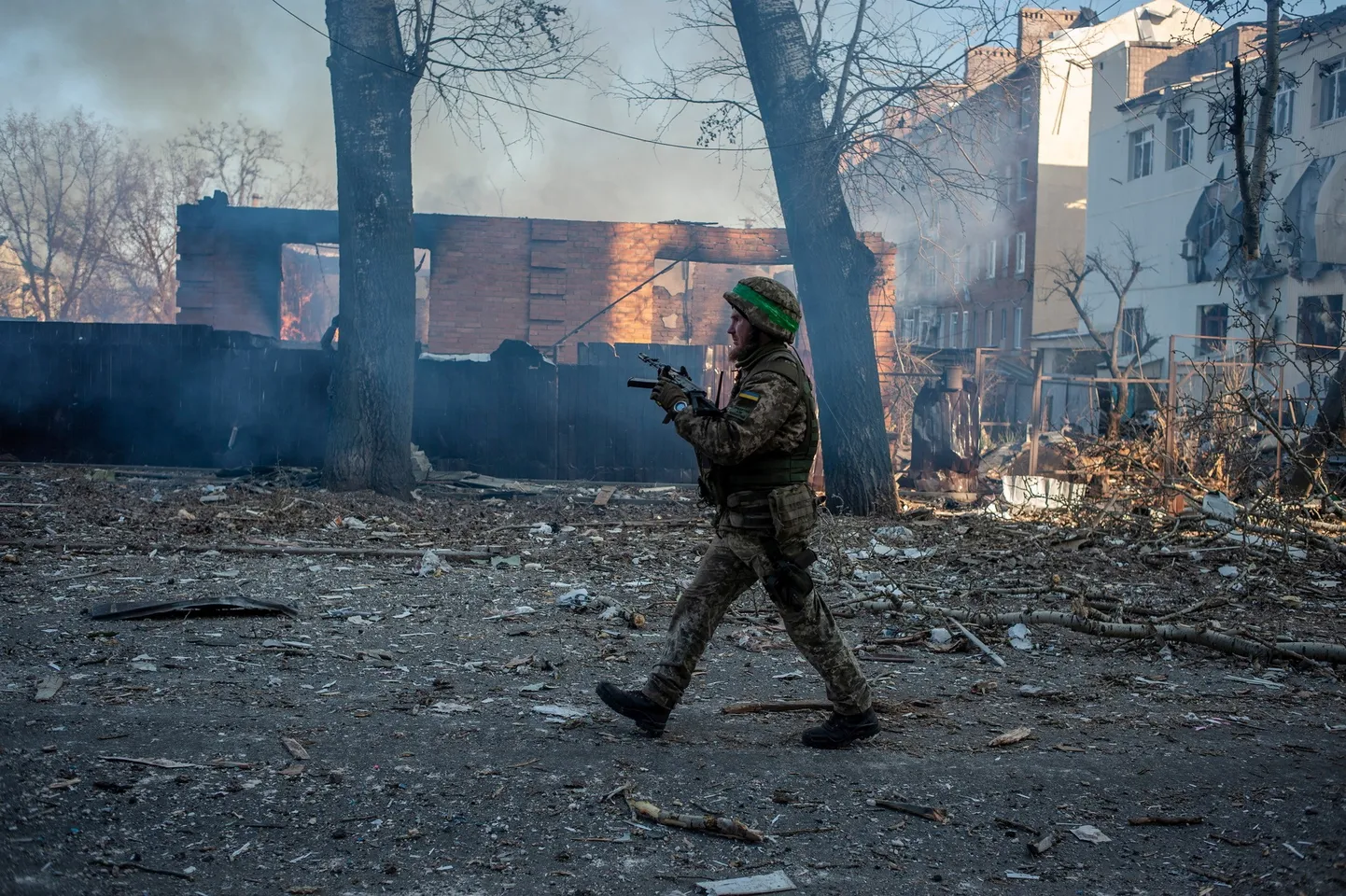Bahmuta, Ukraina. 2023. gada 13. februāris.