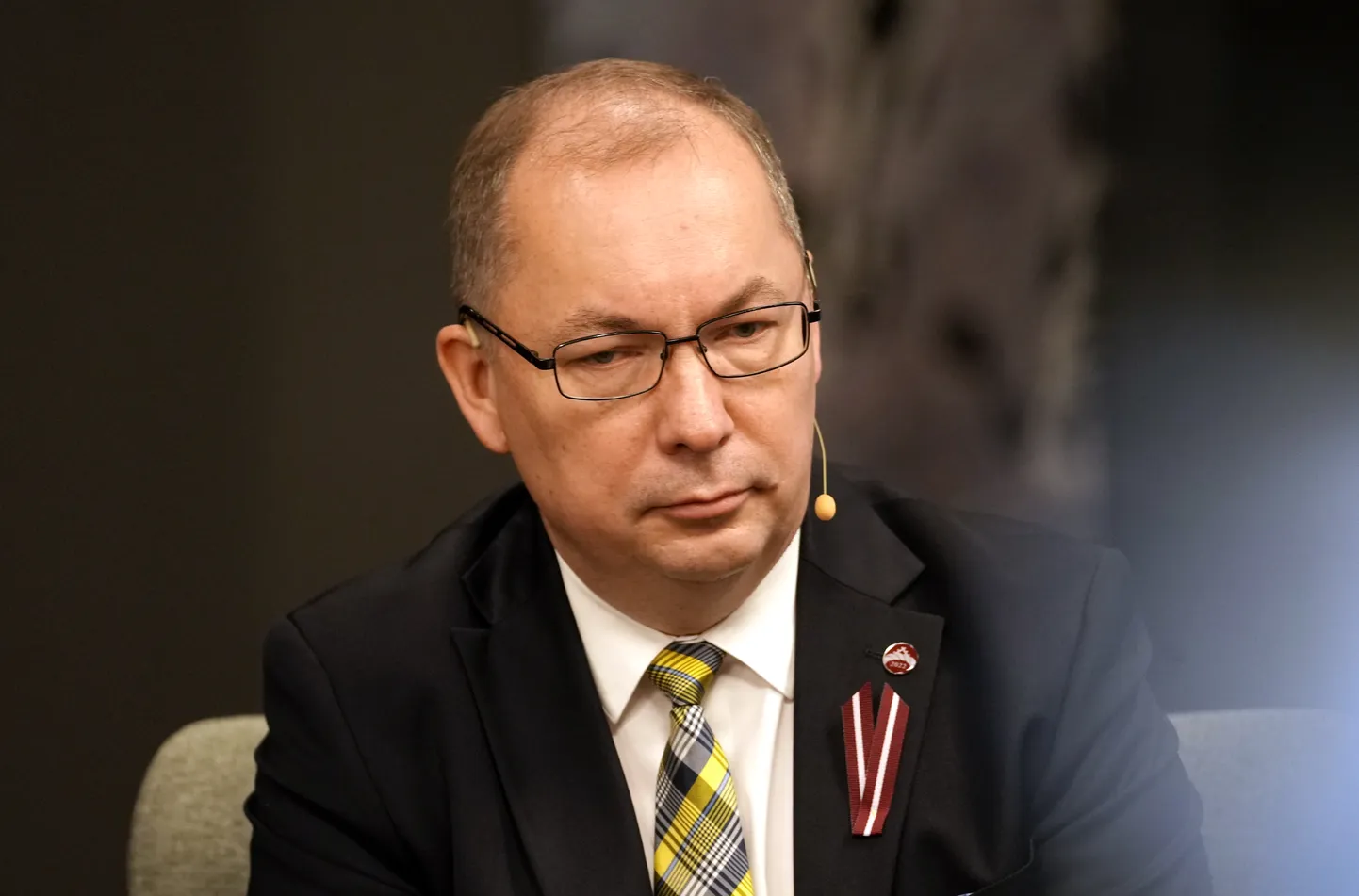 "Latvijas Finieris" padomes priekšsēdētājs Uldis Biķis.