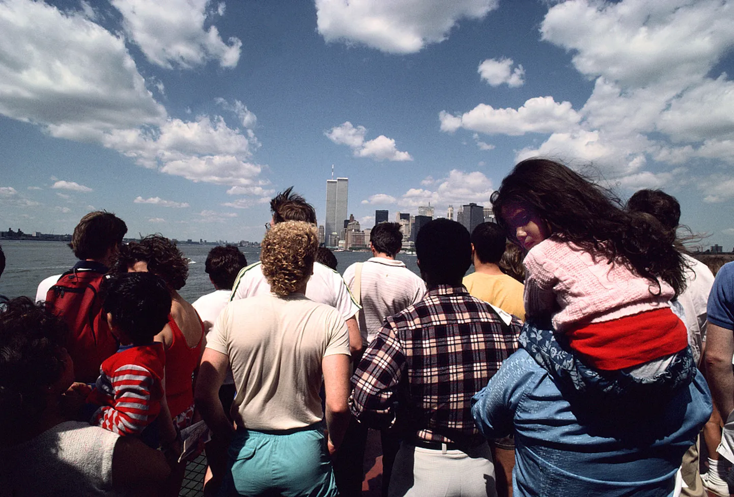 Steitenailendas prāmis, skats uz Ņujorku. 1986. gads