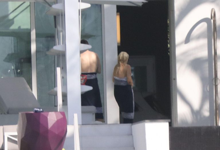 Christina Aguilera puhkusel Miami villas.