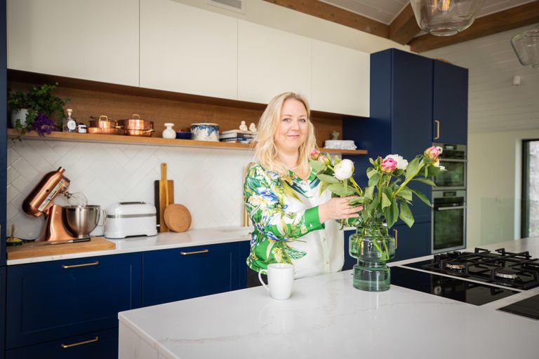 Helen Vihtoli jaoks on avatud köök külaliste võõrustamisel oluline.