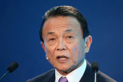 Taro Aso.