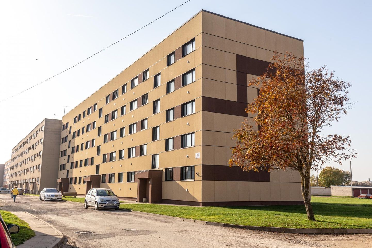 «Värvid linna 2018» tunnustuse pälvinud kortermaja Viljandis Männimäe teel