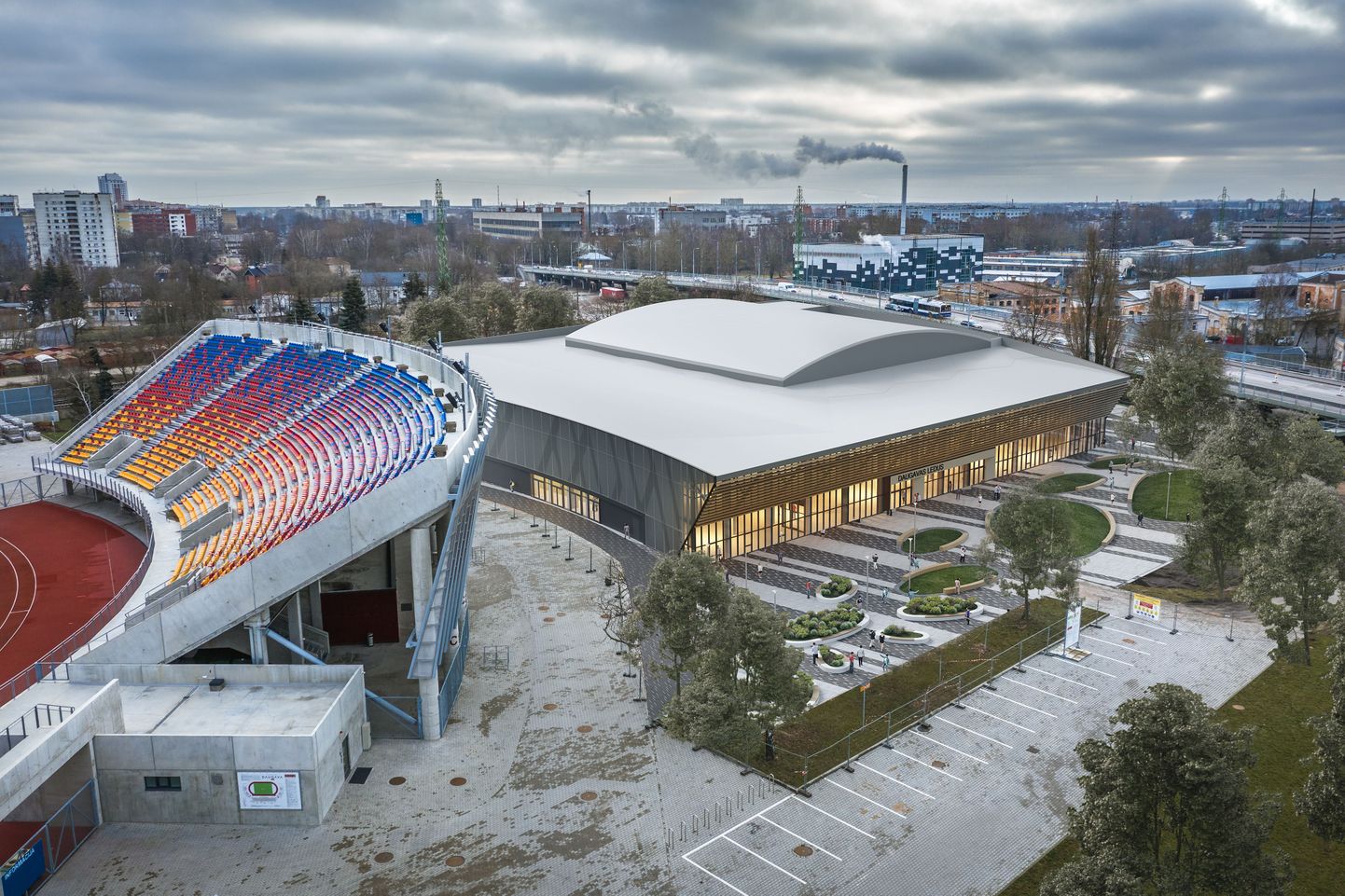 Daugavas stadiona ledus halle
