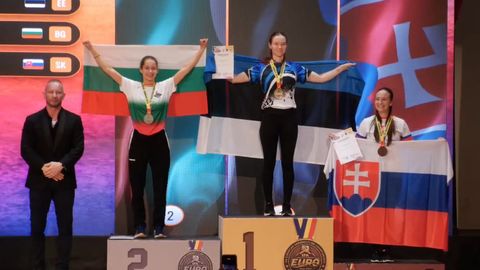 Johanna Liset Oder võitis käesurumise Euroopa meistrivõistlustel kuldmedali