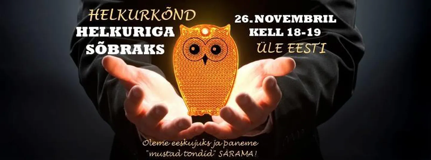 Helkurkõnni plakat.