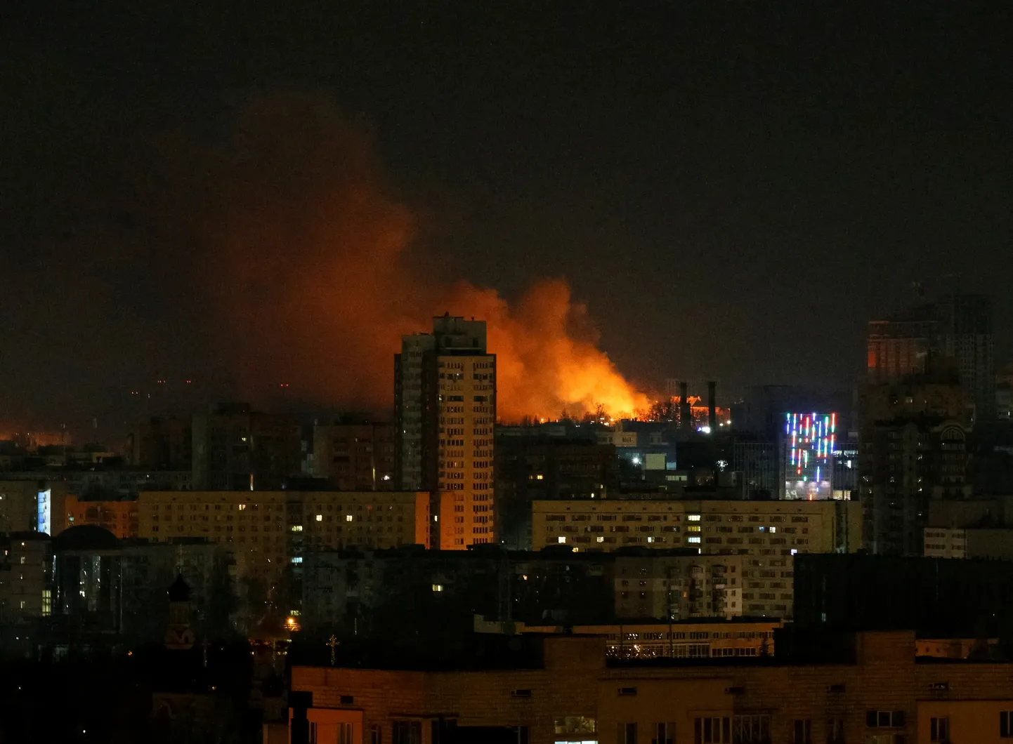 Kijeva 26. februāra naktī.
