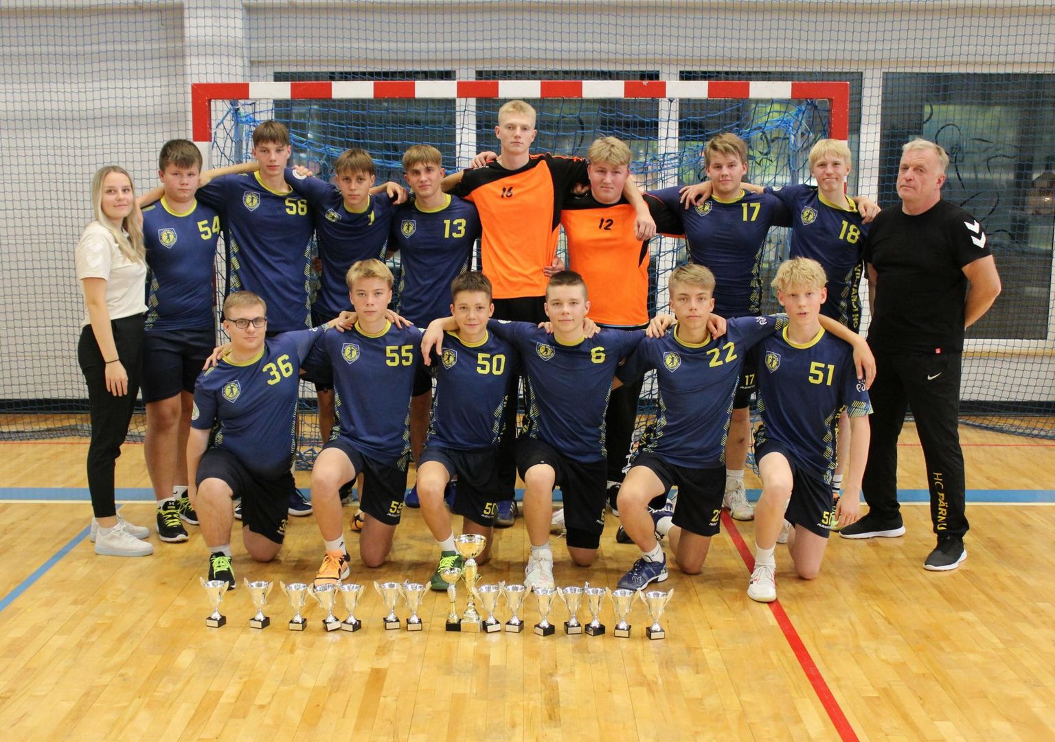 Pärnu ja Viljandi ühisvõistkond teenis viiest mängust neli võitu.