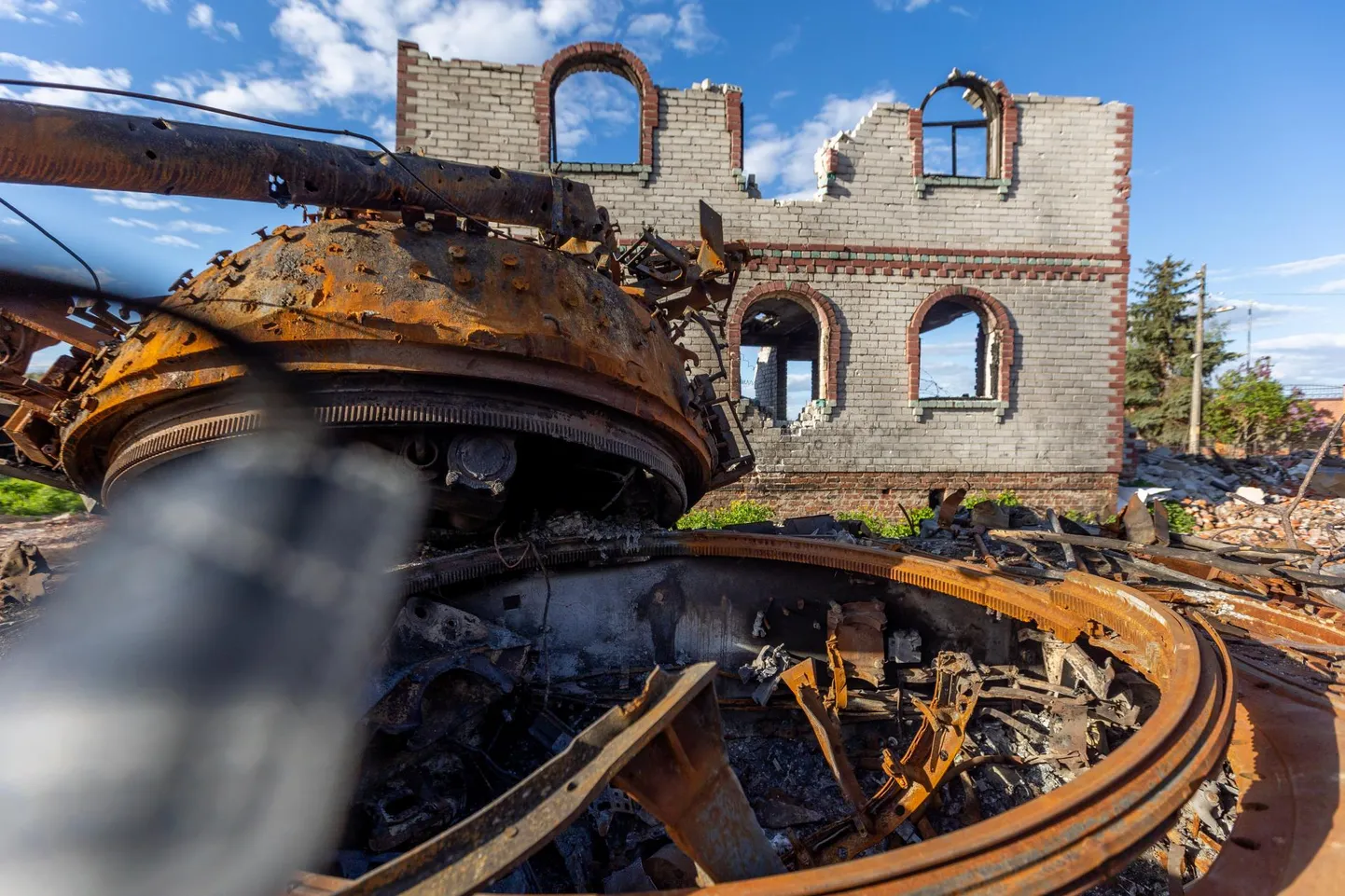 16.05.2022, Tšernihiv, Ukraina

Sõda Ukrainas. Tšernihiv.

Destroyed homes amid Russia s invasion of Ukraine in Chernihiv.

Chernihiv, Ukraine