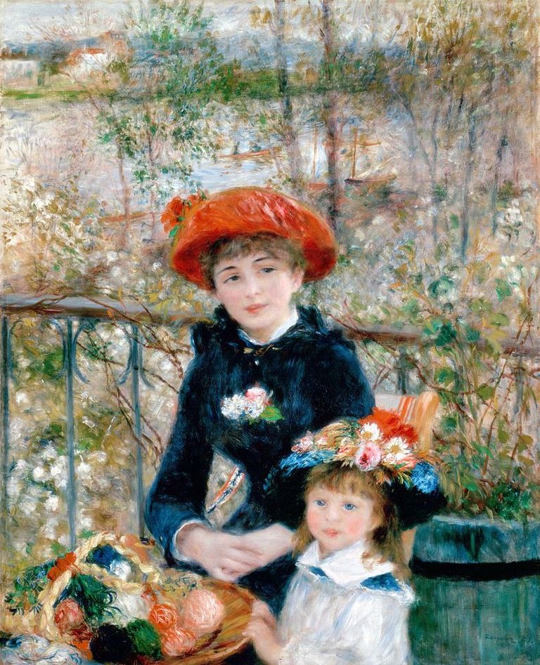 Pierre-Auguste Renoir 1881. aasta teos «Kaks õde» / wikipedia.org